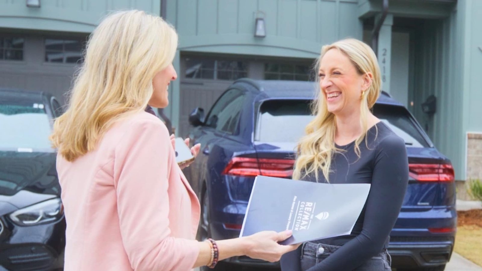 HGTV House Hunters Charlotte Realtor Danielle Edwards guiding buyer