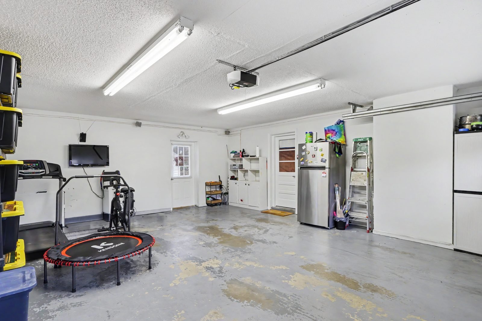 Garage interior at 1070 Legion Club Road Salisbury NC