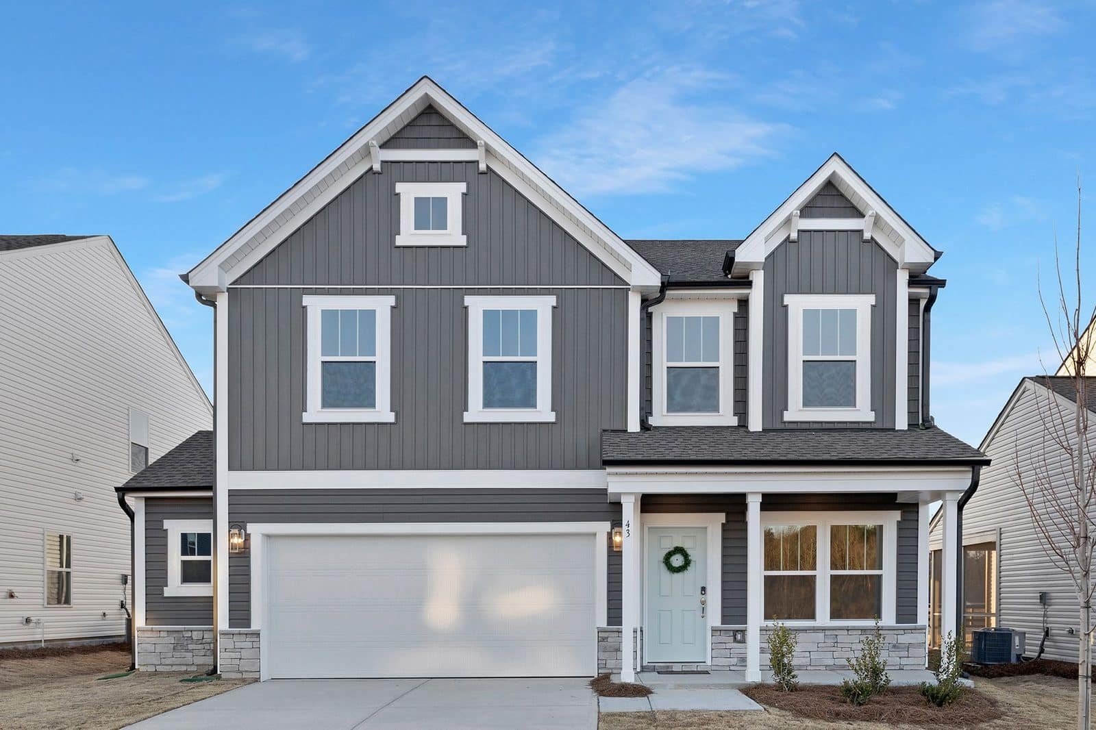 Whispering Hills by True Homes Locust NC new construction exterior home